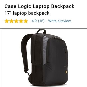 Case logic laptop backpack